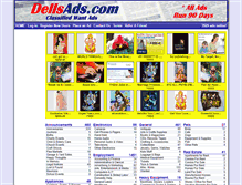 Tablet Screenshot of dellsads.com